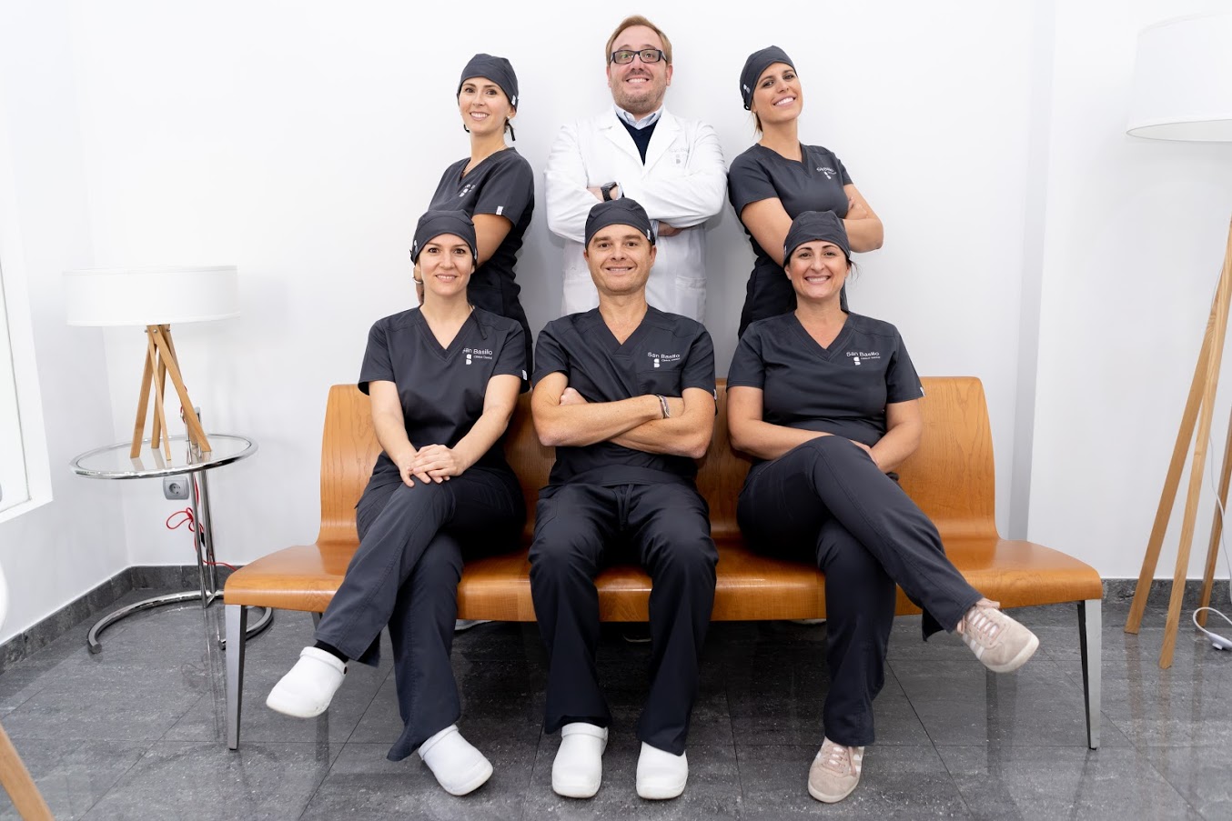 Equipo de la Clínica Dental San Basilio en Murcia